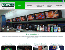 Tablet Screenshot of anunciosnovoa.com.mx